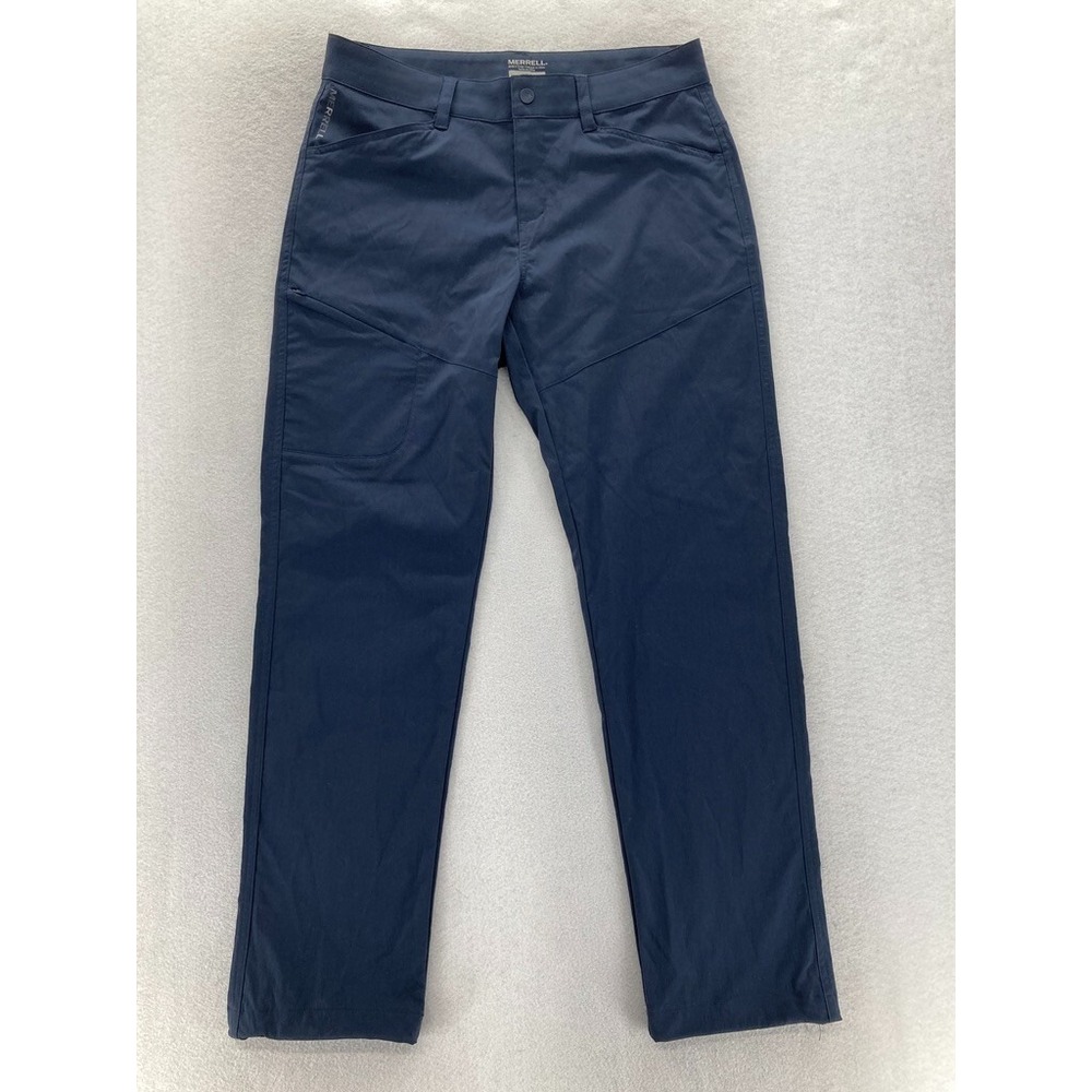 Merrell Hiking Pants Women's 6 Navy Blue Nylon Stretch Cargo Utility Outdoors